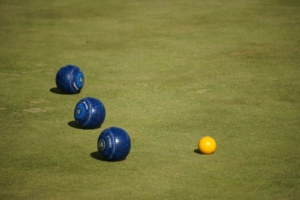 yellow ball on green grass field